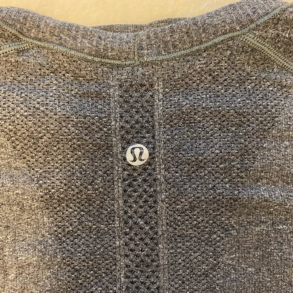 Lululemon long sleeve workout shirt. Worn once.